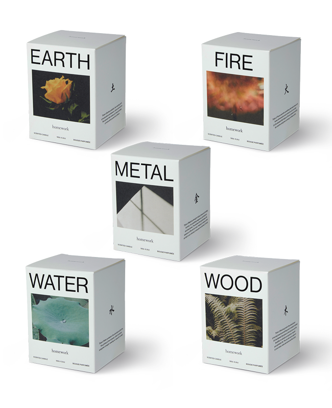 Five Elements Candle Collection
