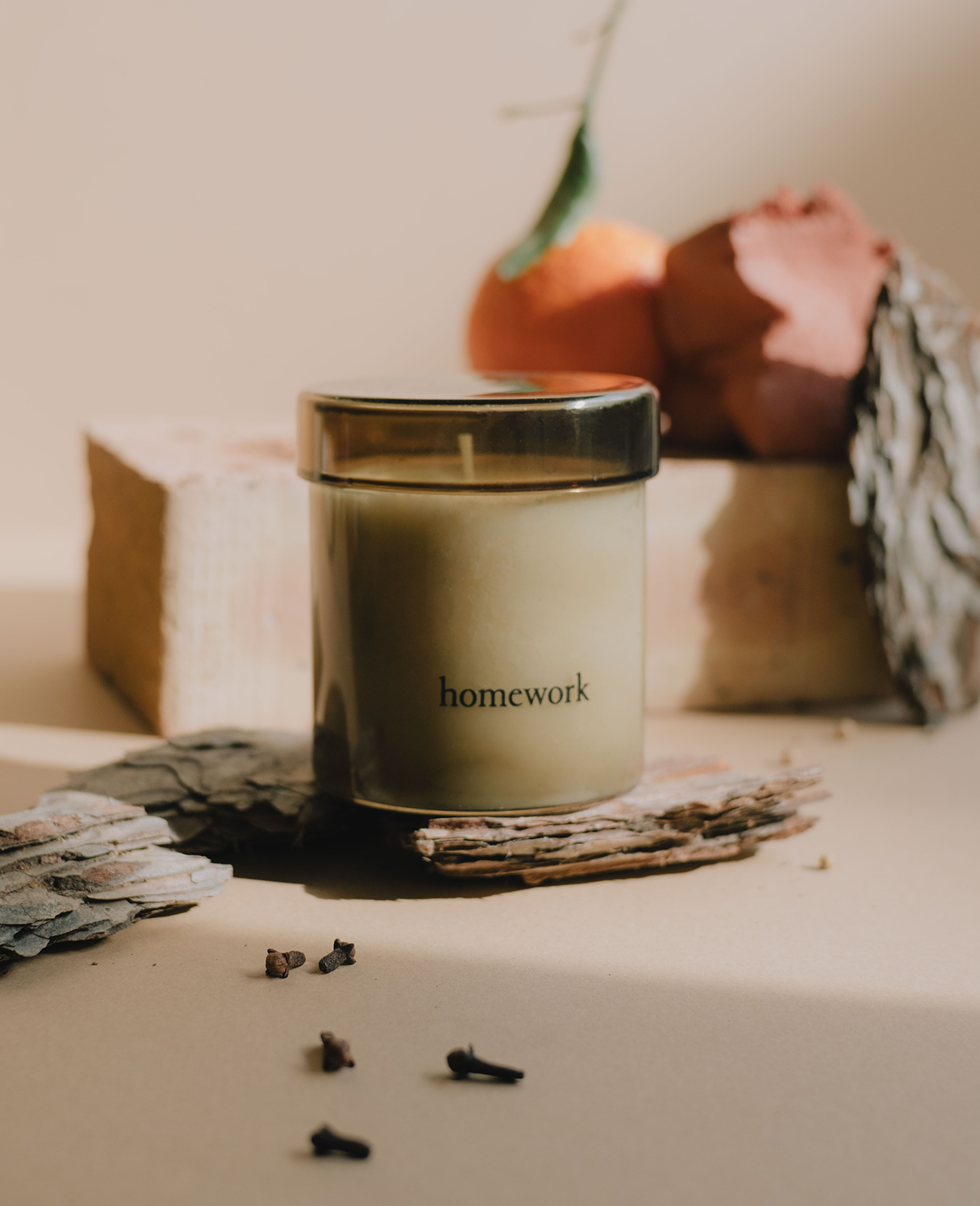 FIRE Candle – Homework | TCM-Inspired Scent for Energy & Passion – homework
