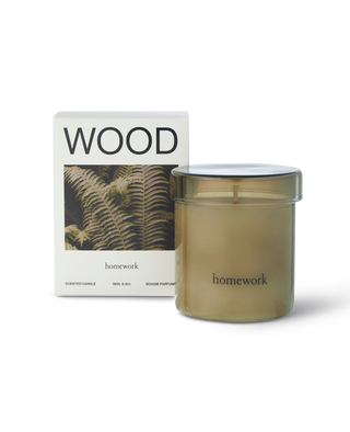 Wood Candle